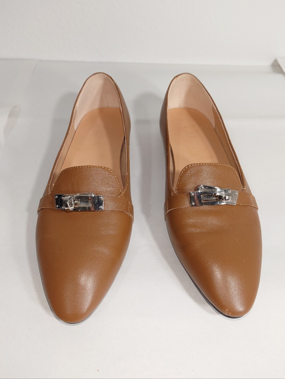 DEENNI Tan Loafer Flats Womens 6.5